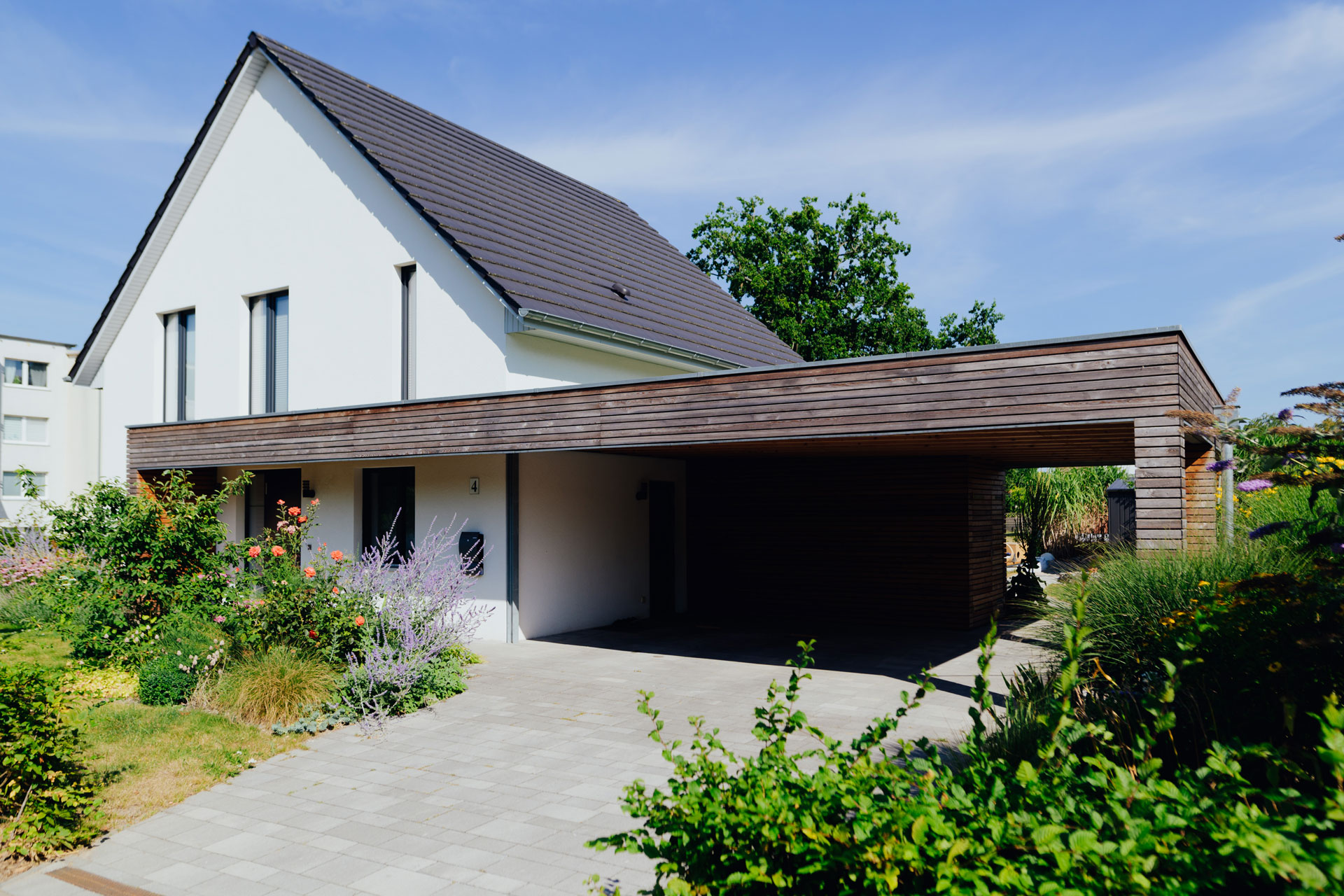 Carport in Wismar (03) / Totale